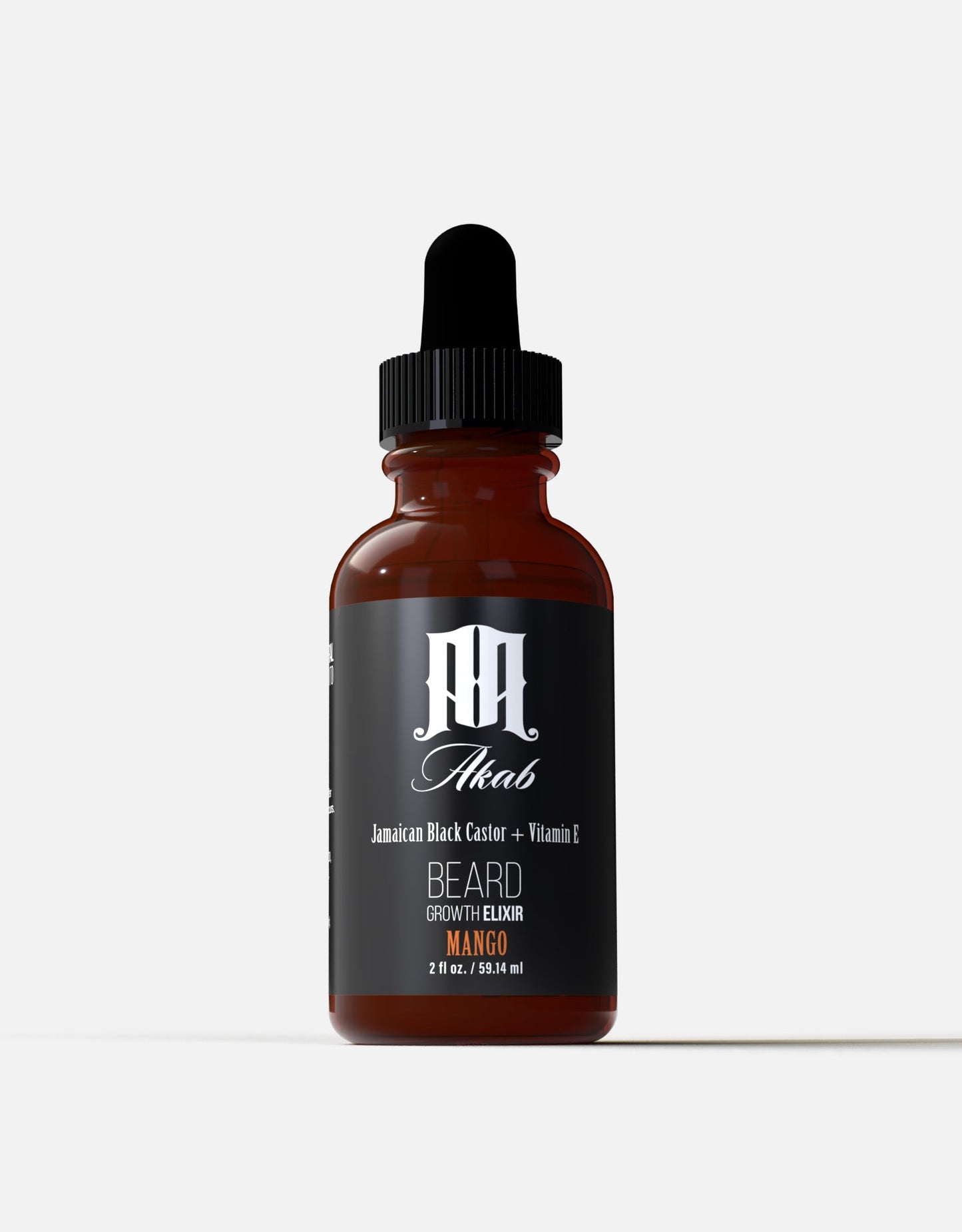 Akab Beard Boost Oil - Growth Serum to Help Boost Your Beard Growing w/ Jamaican Black Castor Oil, Shea Butter, & Avocado - AKAB LIFE
