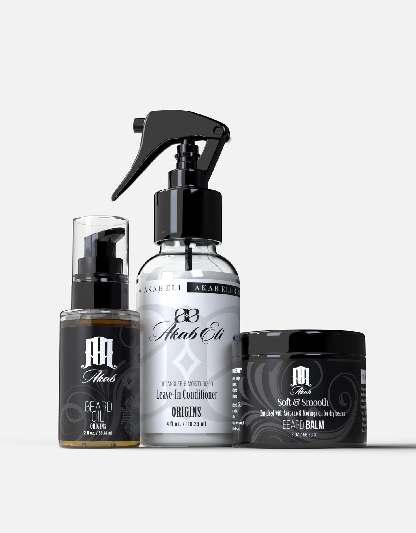Akab Beard Up & Go - Ultimate 3 Daily Care for the Intermediate Beards - AKAB LIFE