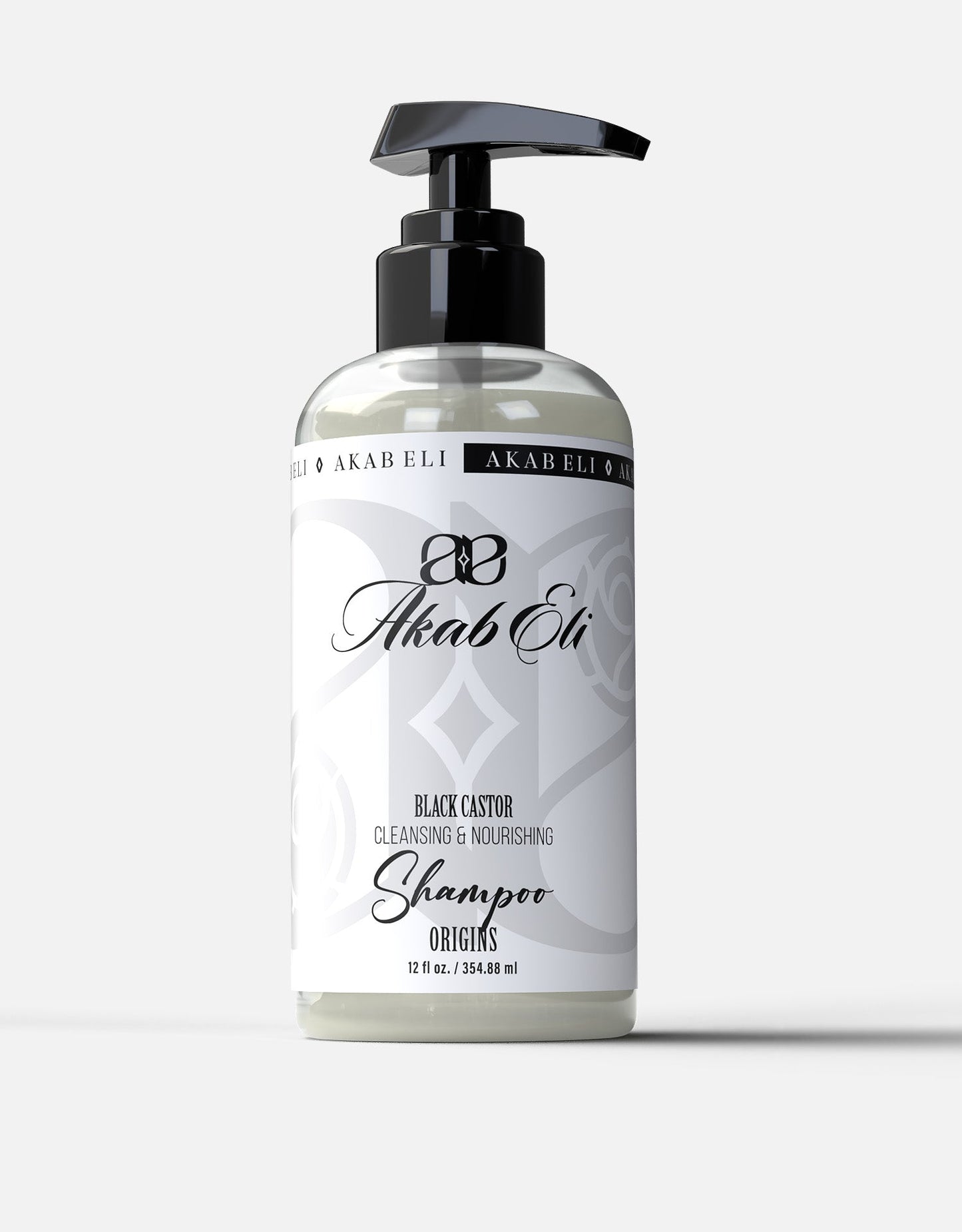 Akab Eli Black Castor Hair Shampoo - Ultra Gentle Fragrance Free Nourishing Wash for Sensitive Scalp - AKAB LIFE