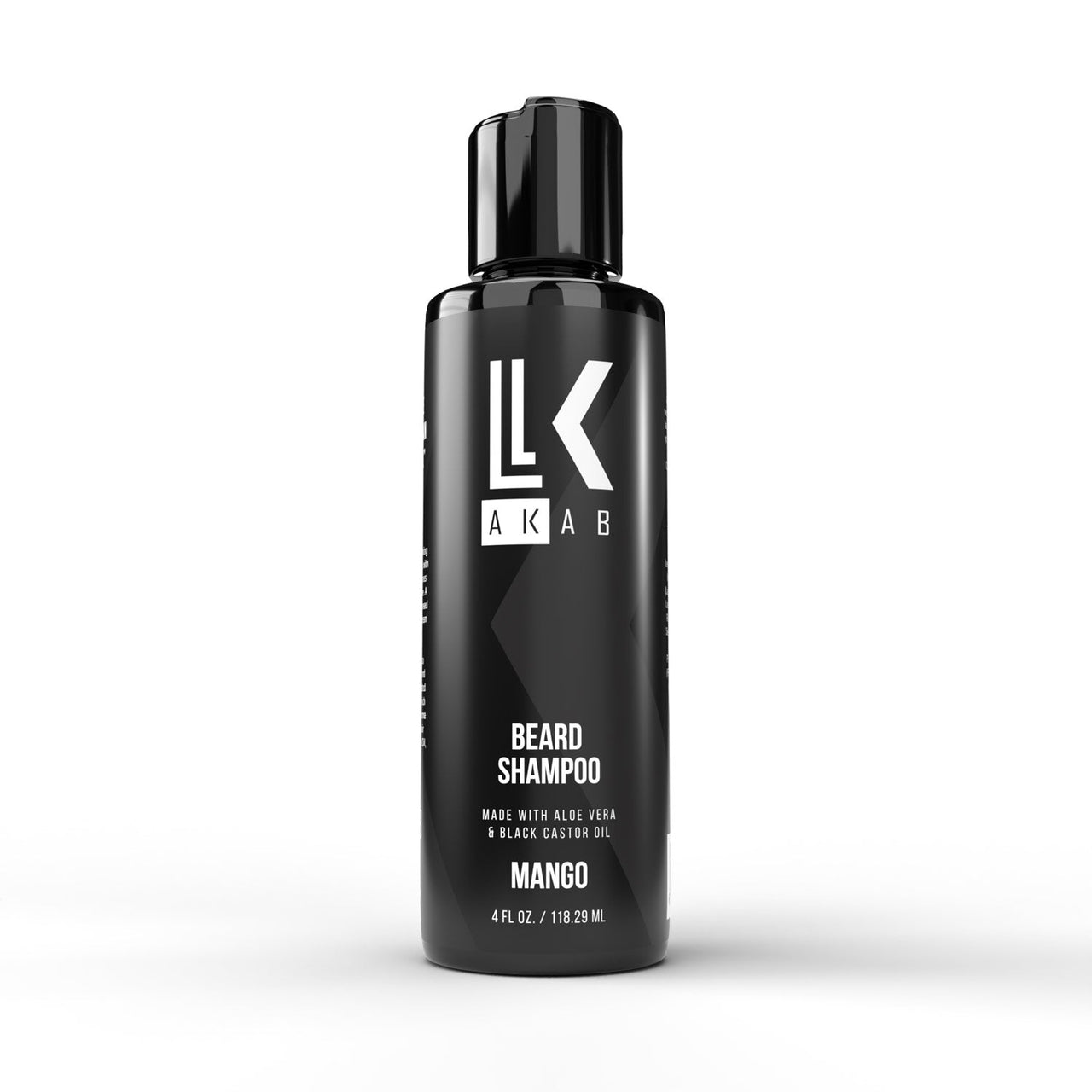 <b>Beard Shampoo</b> - Premium Wash for Cleansing Your Beard w/ Black Castor Seed, Vitamin B, & Aloe Vera - AKAB LIFE